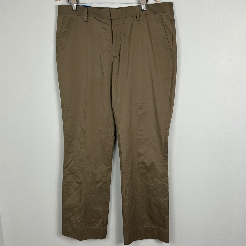 J Lindeberg Stan Regular Golf Pants 1697 Beige Tan Brown Mens Size 38 x‎ 32 NEW